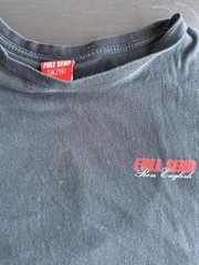 FULL SEND Ron English Gray Graphic Print Logo Crew Neck Short Sleeve T-Shirt XL