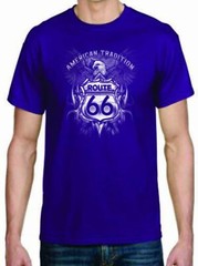 Adult DryBlend® T-Shirt – ( AMERICAN TRADITION, ROUTE 66 -AMERICAN PRIDE)