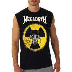 MEGADETH ROCK BAND BLACK MUSCLE SHIRT
