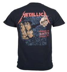 Official Metallica T Shirt And Justice For All Black New
