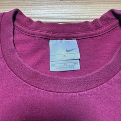 Vintage Y2K Nike Mini Swoosh Embroidered Blank Short Sleeve Crewneck Shirt – XL