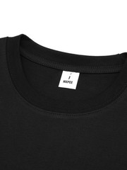 Niepce Men’s Sakura Flowers Embroidery Tee Japanese Streetwear T-Shirt