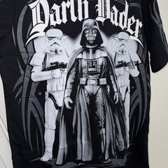 Star Wars Mad Engine Darth Vader With Storm Troopers Black T Shirt Sz L