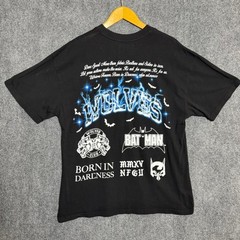 Darc Sport x Batman Wolves Club Born in Darkness Graphic Logo Tee Black Size L
