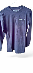 Tesla Men’s Black Long Sleeve Crew Neck Size Medium Cotton Bundle 5 For $35