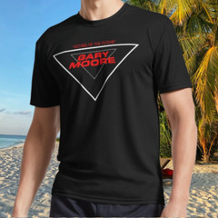 New Shirt BEST SELLING – Gary Moore Es – Active Logo T-Shirt Funny Size S to 5XL
