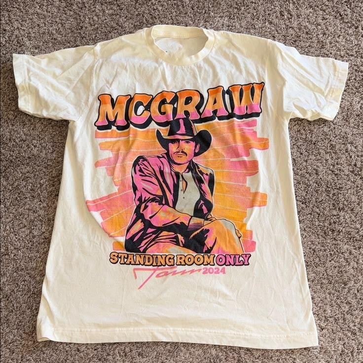 Tim Mcgraw Standing Room Only Tour Concert Shirt SEG_642
