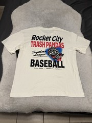 New 47 Rocket City Trash Pandas Men’s Baseball T Shirt Size XL Sandstone