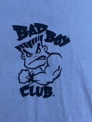 Vintage Bad Boy Club Shirt Men’s X-Large White Single Stitch “Not For Everyone”