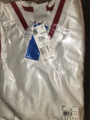 NEW MEN’S ADIDAS ORIGINALS TREFOIL PANEL JERSEY SHIRT ~ SIZE 2XL #KE0156