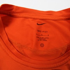 Nike Pro Dri-Fit Long Sleeve Shirt Men’s Orange Used L
