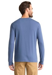 Mens Cotton Crewneck Long Sleeve T-Shirt Size XL, 2XL, 3XL, 2XLT, 3XLT Pullover