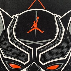 Air Jordan Black Panther He Got Game Rufnek T-Shirt Mens sz M Black RARE