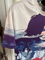 Studio Ghibli Ponyo and Sosuke 3D printed t-shirt Zootop Bear Size M Under Water