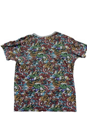 Marvel Comics Multicolor All-Over Superhero T-Shirt Size M Men’s Lot