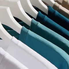 230G Heavyweight 100% Combed Cotton Blank T-Shirt Custom Oversized Unisex Tee