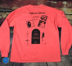 Post Malone Concert Shirt Mens LARGE LS Hollywoods Bleeding Tour Neon DEADSTOCK