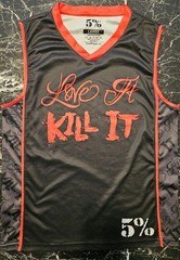 Rich Piana y2k Gym Bodybuilding Workout Fitness gym Jersey Polyester Large New