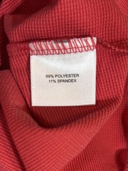 Peter Millar Red Cradle Performance Crewneck Long Sleeve Pullover Shirt NWT M