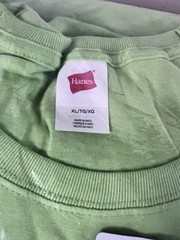 BRAND NEW – 4 PACK Hanes Men’s 100% Cotton Lay Flat Collar Blank T-Shirt 5280