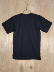 Pro 5 Athletic Black T-Shirt Mens S 100% Cotton Basic Solid Tee VTG
