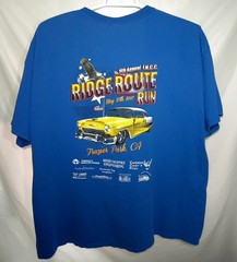 Hot Rod T Shirt Frazier Park, CA. Ridge Route Run F.M.C.C. 9th Annual 2017 3XL