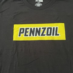 New Era Pennzoil Mopar DSR Racing T Shirt Men’s Small Black NASCAR Drag Racing