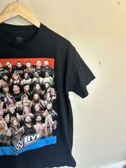 WWE Live Summer Tour 2018 Graphic Tee Black Medium