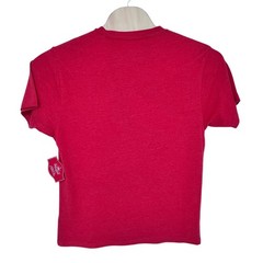 Stay Jolly My Friends Santa Graphic Tee Mens Large Red Christmas Holiday Time