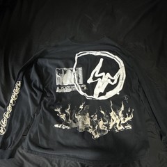 Cactus Jack x Fragment 2021 Black Long Sleeve Size XL