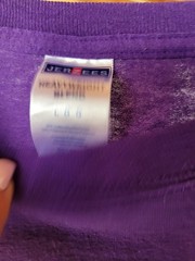 Randazzo’s Clam Bar Shirt Brooklyn New York Men’s Large T-shirt Purple L
