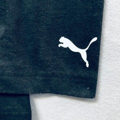 Puma Men L Shirt Black Long Sleeve Cotton Poly Blend Athlete Basketball Run