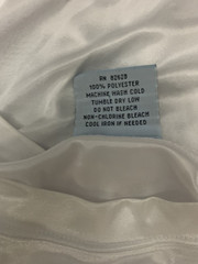 Southpole White Satin Shirt Semi-Sheer, Men’s Large