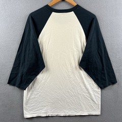 Vintage eBay Shirt Mens Large Raglan 3/4 Sleeve Baseball Christopher Reeves LOL