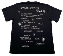 Doja Cat The Scarlett Tour T-Shirt Black Size Large