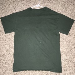 Gildan Ultra Cotton Men’s S Green Cotton Parkview Football Viking Graphic Tee