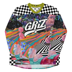 GRiZ Inspired Show Love Spread Love Rave Jersey, Psychedelic Festival Outfit