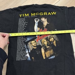 Tim McGraw 2010 Tour T-Shirt Small Alstyle Vintage Country Music Tee