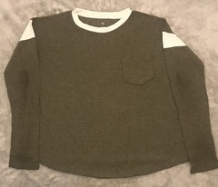 So Cozy Tops Vintage Look 1970s/80s Towncraft Two TOne Pocketed