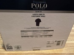 Polo Ralph Lauren 3-Pack Mens XL Slim Fit 100% Cotton Crew T-Shirts Sealed NIP