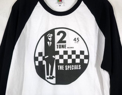 The SPECIALS-2 Tone Records-SKA-Mens Long Sleeve T-Shirt-XL Extra Large-80s