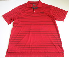 Adidas Climacool Shirt Men’s XL Red with Black Stripes Budweiser Logo