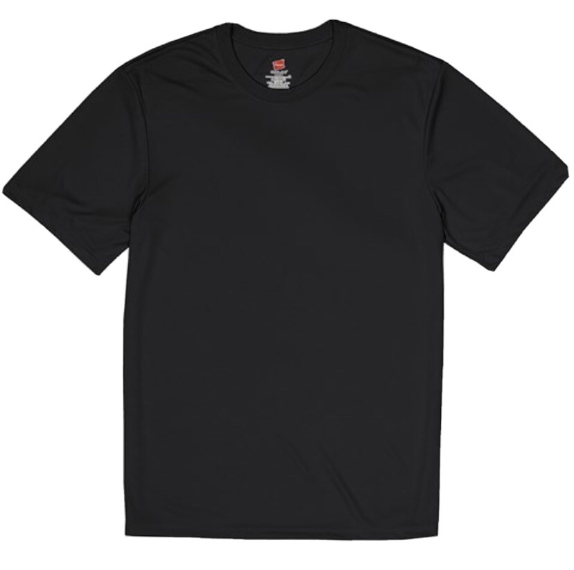 50 Count Large Hanes Mens 100% Cotton Authentic-T T-Shirt 5250