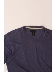 PIERRE CARDIN Mens T-Shirt Top Medium Navy Blue Cotton BD21