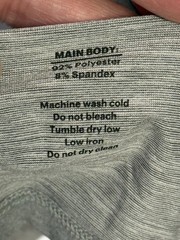 REI Co-Op Men’s NWT Gray Active Layering Tee Long Sleeve Crew Neck Size XXXL