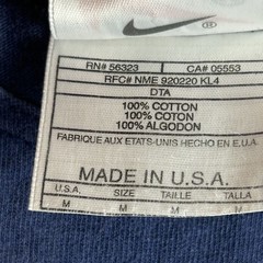 Vintage 80s 90s Nike White Tag Muscle Tank Stringer Mens M Gym Made USA Cotton