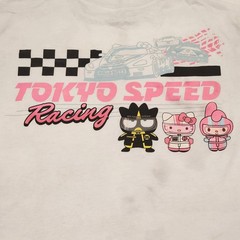 Sanrio Hello Kitty & Friends Shirt Adult Small White Tokyo Speed Racing Graphic
