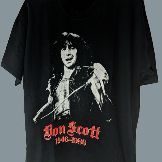 ACDC Bon Scott 90s Memorial Legend All size Shirt C290