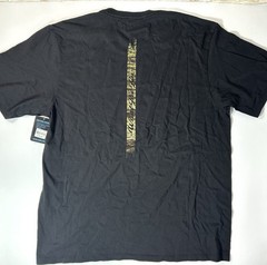 NWT What The Fin Shirt Mens XL Black Camo American Flag Patriotic Fishing Tee