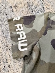 G Star Raw Denim Originals Camo Print T-Shirt Size Medium